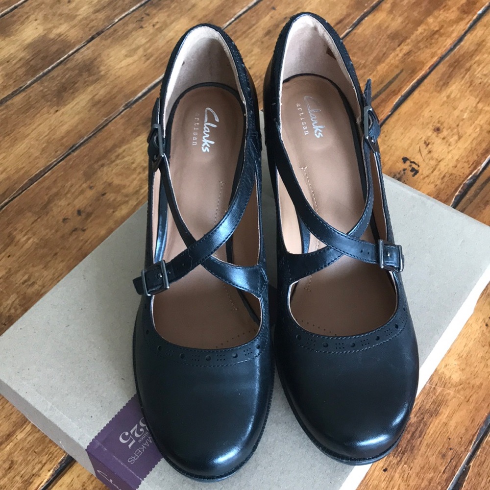 Black Clark’s Size 11 Shoe; Worn Once
